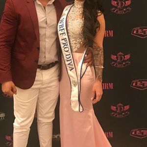 Swarovski Encrusted Gown Size 2